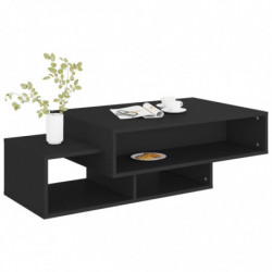 Couchtisch Schwarz 105x55x32 cm Spanplatte