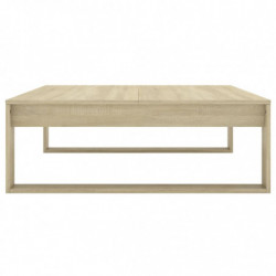 Couchtisch Sonoma-Eiche 100x100x35 cm Spanplatte