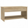 Couchtisch Sonoma-Eiche 102x50x52,5 cm Holzwerkstoff