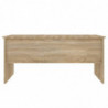 Couchtisch Sonoma-Eiche 102x50,5x46,5 cm Holzwerkstoff