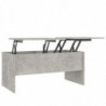 Couchtisch Betongrau 102x50,5x46,5 cm Holzwerkstoff