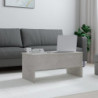 Couchtisch Betongrau 102x50,5x46,5 cm Holzwerkstoff