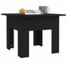 Couchtisch Schwarz 55x55x42 cm Spanplatte