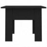 Couchtisch Schwarz 55x55x42 cm Spanplatte