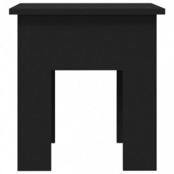 Couchtisch Schwarz 40x40x42 cm Spanplatte