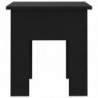 Couchtisch Schwarz 40x40x42 cm Spanplatte