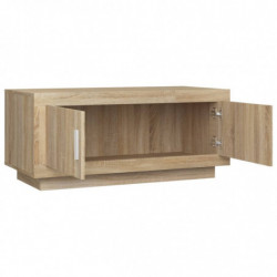 Couchtisch Sonoma-Eiche 102x50x45 cm Holzwerkstoff