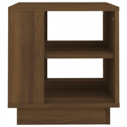 Couchtisch Braun Eichen-Optik 40x40x43 cm Holzwerkstoff