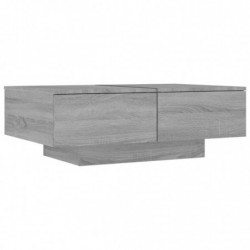 Couchtisch Grau Sonoma 90x60x31 cm Holzwerkstoff
