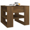 Couchtisch Braun Eiche 55,5x55x45 cm Holzwerkstoff