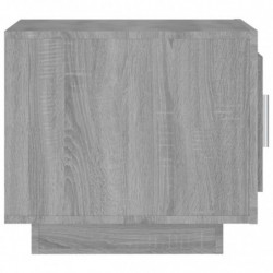 Couchtisch Grau Sonoma 51x50x45 cm Holzwerkstoff