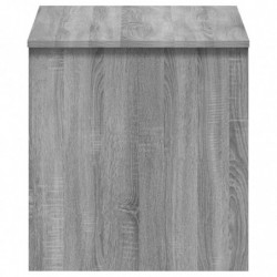 Couchtisch Grau Sonoma 102x50,5x52,5 cm Holzwerkstoff