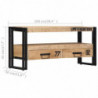 TV-Schrank 100 x 30 x 45 cm Massivholz Mango