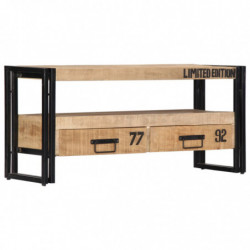 TV-Schrank 100 x 30 x 45 cm Massivholz Mango