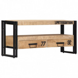 TV-Schrank 100 x 30 x 45 cm Massivholz Mango