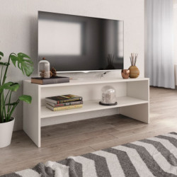 TV-Schrank Weiß 100x40x40 cm Holzwerkstoff