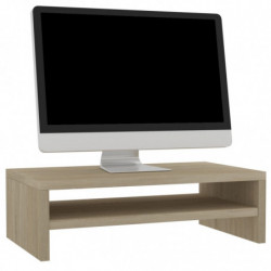 Monitorständer Sonoma-Eiche 42x24x13 cm Holzwerkstoff