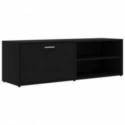 TV-Schrank Schwarz 120x34x37 cm Holzwerkstoff