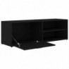 TV-Schrank Schwarz 120x34x37 cm Holzwerkstoff