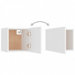 TV-Wandschrank Weiß 30,5x30x30 cm