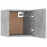 TV-Wandschrank Betongrau 30,5x30x30 cm