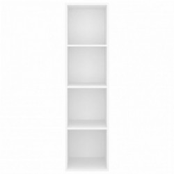 TV-Wandschrank Weiß 37x37x142,5 cm Holzwerkstoff