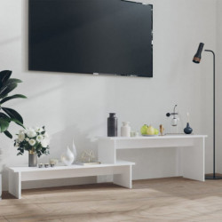 TV-Schrank Weiß 180x30x43 cm Holzwerkstoff