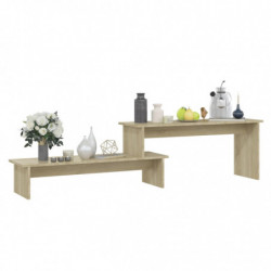 TV-Schrank Sonoma-Eiche 180x30x43 cm Holzwerkstoff