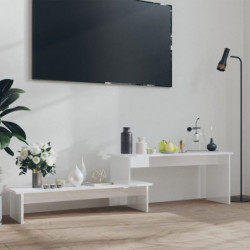 TV-Schrank Hochglanz-Weiß 180x30x43 cm Holzwerkstoff