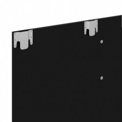 TV-Wandschrank Hochglanz-Schwarz 102x23,5x90 cm Spanplatte