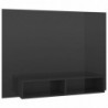 TV-Wandschrank Hochglanz-Grau 120x23,5x90 cm Spanplatte