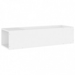 TV-Schrank Weiß 100x24x32 cm Spanplatte