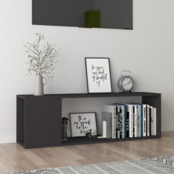 TV-Schrank Grau 100x24x32 cm Spanplatte