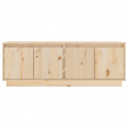 TV-Schrank 110x34x40 cm Massivholz Kiefer