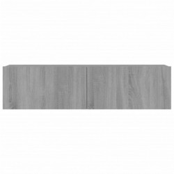 TV-Wandschrank Grau Sonoma 120x30x30 cm Holzwerkstoff