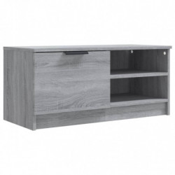 TV-Schrank Grau Sonoma 80x35x36,5 cm Holzwerkstoff