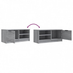 TV-Schrank Grau Sonoma 80x35x36,5 cm Holzwerkstoff