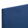 Bettgestell Blau Stoff 180 x 200 cm