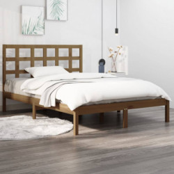 Massivholzbett Honigbraun 180x200 cm 6FT Super King