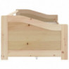 Tagesbett 3-Sitzer mit Schubladen Massivholz Kiefer 90x200 cm