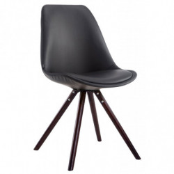 Besucherstuhl Laval Cappuccino Rund