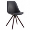 Besucherstuhl Laval Cappuccino Rund