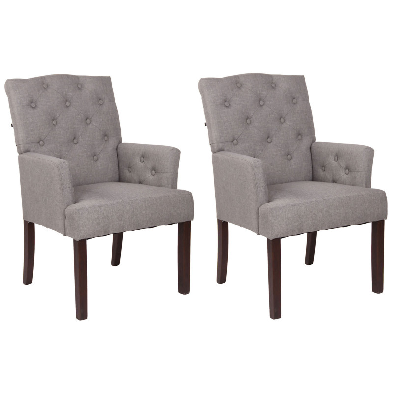 2er Set Stuhl Sugar Stoff antik