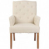 2er Set Stuhl Sugar Stoff antik-hell