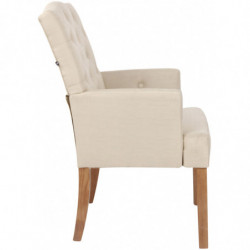 2er Set Stuhl Sugar Stoff antik-hell