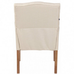 2er Set Stuhl Sugar Stoff antik-hell