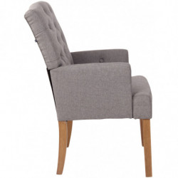 2er Set Stuhl Sugar Stoff antik-hell