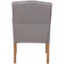 2er Set Stuhl Sugar Stoff antik-hell