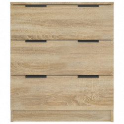 Sideboard Sonoma-Eiche 60x30x70 cm Holzwerkstoff
