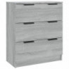 Sideboard Grau Sonoma 60x30x70 cm Holzwerkstoff